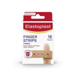 ELASTOPLAST FINGER STRIPS FABRIC PLASTERS 16S