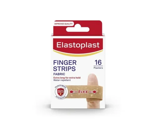 ELASTOPLAST FINGER STRIPS FABRIC PLASTERS 16S
