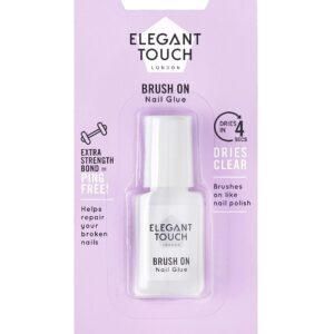 ELEGANT TOUCH BRUSH ON NAIL GLUE