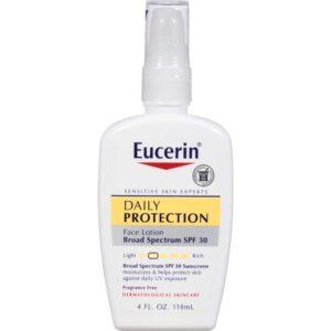 EUCERIN DAILY PROTECTION FACE LOTION SUNSCREEN SPF 30