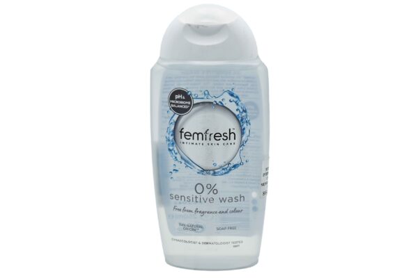 FEMFRESH INTIMATE SKIN CARE 0% SENSITIVE WASH 250ML