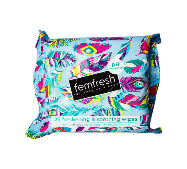 FEMFRESH WIPES 25S