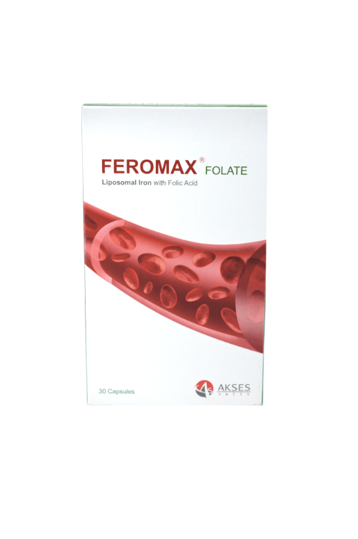 FEROMAX FOLATE LIPOSOMAL IRON WITH FOLIC ACID 30TABLETS