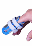 METAL FINGER SPLINTS WITH STRAP LARGE FG-005