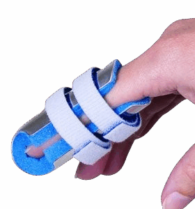 FINGER SUPPORT SIZE #4 WITH STRAPPING FG-006