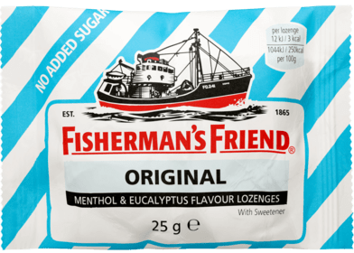 FISHERMAN`S FRIEND ORIGINAL LOZENGES 45G