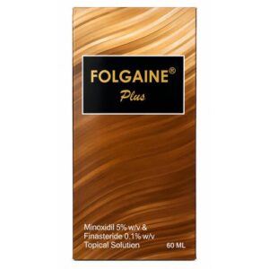 FOLGAINE PLUS SOLUTION 60ML MINOXIDIL 5% FINASTERIDE 0.1%
