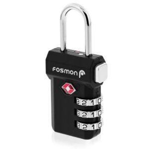 FOSMON TSA ACCEPTED LUGGAGE LOCKS 1S