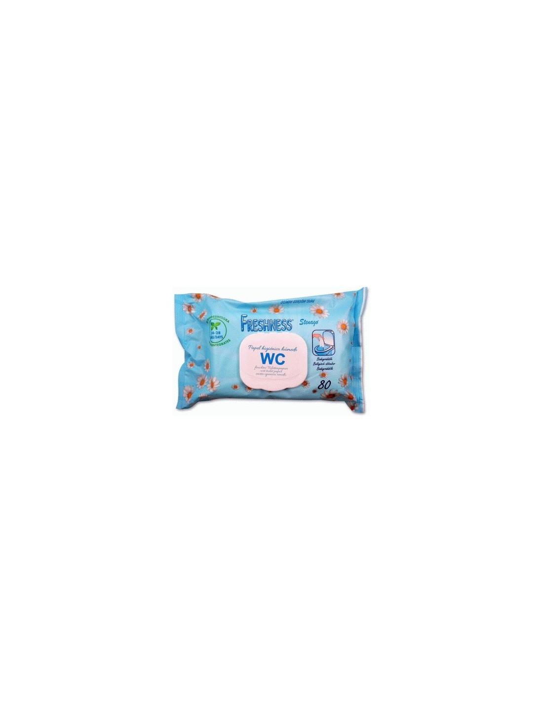 FRESHNESS STENAGO PAPEL HIGIENICO WC 80PCS POP-UP