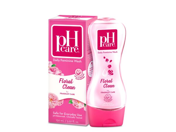 PH CARE FLORAL CLEAN FEMININE WASH 150ML