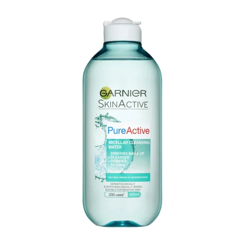 GARNIER PURE ACTIVE MICELLAIR WATER 400ML BLUE