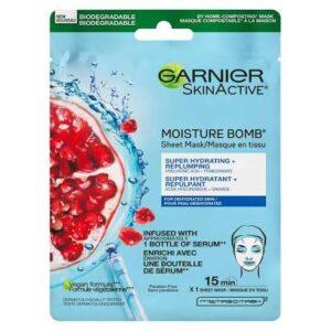 GARNIER SKIN ACTIVE MOISTURE BOMB SHEET MASK 28G
