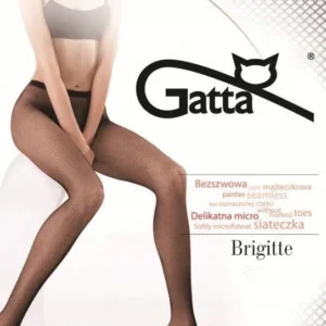 GATTA COLLANT RETE 3-4NERO NERO BRIGITTE