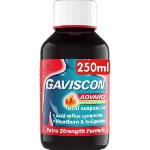 GAVISCON ADVANCE PEPPERMINT 250ML