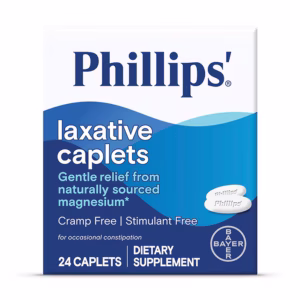 GENUINE PHILLIPS LAXATIVE 24CAPLETS