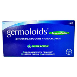GERMOLOIDS SUPPOSITORIES TRIPLE ACTION 24S