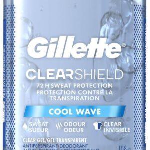 GILLETTE ANTIPERSPIRANT CLEAR DRI-TECH COOL WAVE 107G