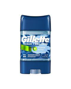 GILLETTE ANTIPERSPIRANT CLEAR DRI-TECH POWER RUSH 75ML
