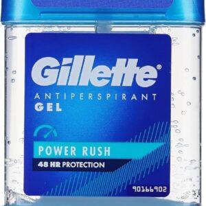 GILLETTE ANTIPERSPIRANT GEL POWER RUSH 70ML