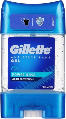 GILLETTE ANTIPERSPIRANT GEL POWER RUSH 70ML