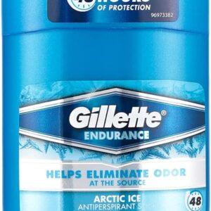 GILLETTE ENDURANCE ANTIPERSPIRANT STICK 48ML ARCTIC CIRCLE