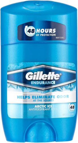 GILLETTE ENDURANCE ANTIPERSPIRANT STICK 48ML ARCTIC CIRCLE