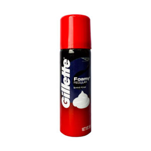 GILLETTE FOAMY REGULAR SHAVE FOAM 56G