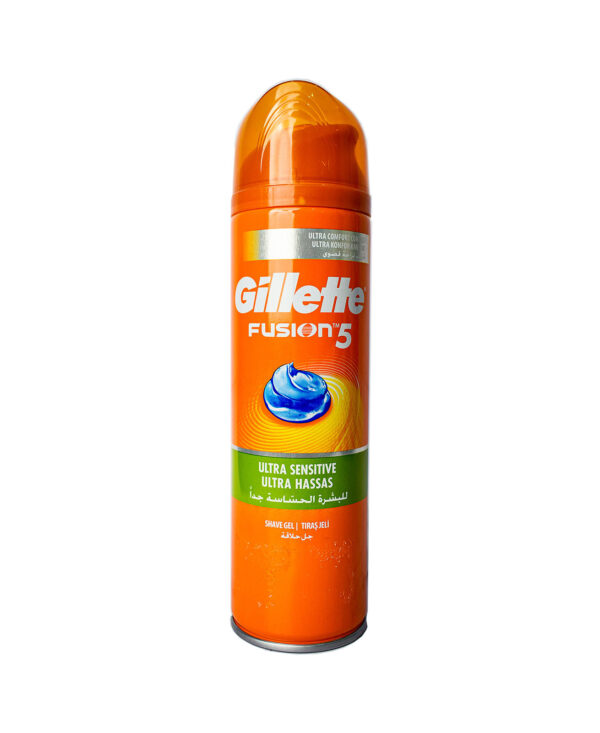 GILLETTE FUSION 5 ULTRA SENSITIVE SHAVE GEL 200ML