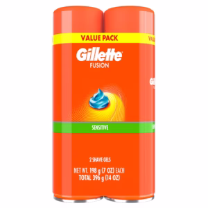 GILLETTE FUSION5 ULTRA SENSITIVE 2X200ML VALUE TWIN PACK