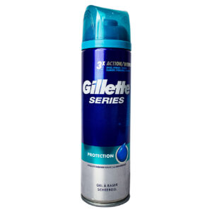 GILLETTE SERIES SHAVE GEL 200ML (PROTECTION-ALMOND OIL)