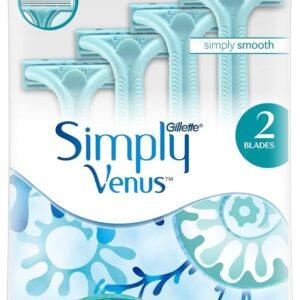 GILLETTE SIMPLY SMOOTH VENUS 2BLADES 4S