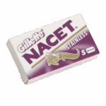 GILLETTE NACET STAINLESS BLADES 5S