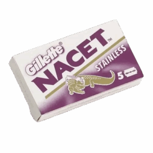 GILLETTE NACET STAINLESS BLADES 5S