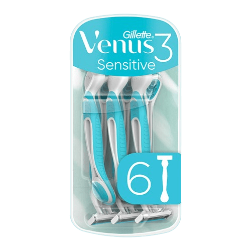 GILLETTE VENUS SENSITIVE SKIN ELIXIR DISPOSABLES 3S