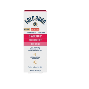 GOLD BOND MEDICATED DIABETICS DRY SKIN RELIEF FOOT CREAM 96G