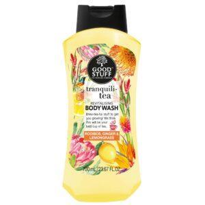 GOOD STUFF GS TRANQUILI-TEA LEMONGRASS GINGER ROOIBOS TEA BODY WASH 700ML