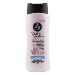 GOOD STUFF  ROCKN ROOIBOS MOROCCAN ARGAN OIL BODY LOTION 360ML