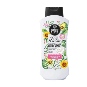 GOOD STUFF EXXTRA CARE DRY SKIN THERAPY AVOCADO BUTTER PRO ELASTIN BODY WASH 700ML