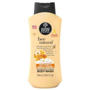 GS BEE NATURAL WILD HONEY VANILLA YOGHURT PURE LUXURY BATH MILK 400ML