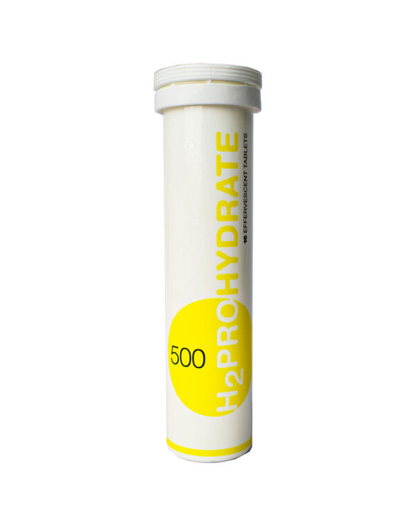 H2PROHYDRATE EFFERVESCENT 15TABLETS 500