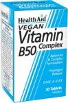HA VITAMIN B50 COMPLEX VEGAN 30S