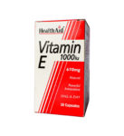 HA VITAMIN E 1000IU NATURAL CAPSULES 30S