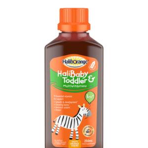 HALIBORANGE BABY & TODDLER MULTIVITAMINS LIQUID 250ML