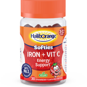 HALIBORANGE IRON+ VIT C ENERGY SUPPORT STRAWBERRY 30SOFTIES