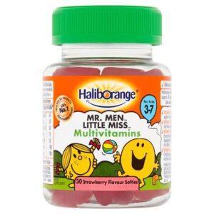 HALIBORANGE MR. MEN LITTLE MISS MULTIVITAMINS STRAWBERRY 30SOFTIES