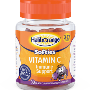 HALIBORANGE SOFTIES VITAMIN C IMMUNE BLACKCURRANT 30S 3-12YRS