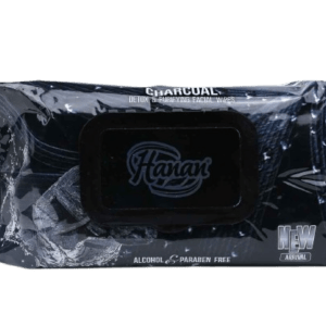 HANAN CHARCOAL DETOX PURIFYING FACIAL WIPES 60PCS