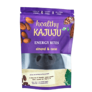 HEALTHY KAJUJU ENERGY BITES ALMOND & CACAO 90G