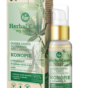 FARMONA HERBAL CARE HEMP OIL SERUM FOR FACE NECK 50ML