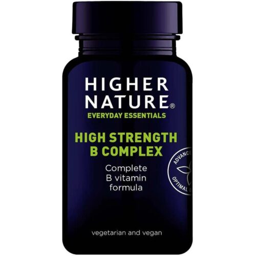 HIGHER NATURE HIGH STRENGTH B COMPLEX CAPSULES 30S